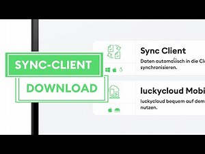 luckycloud Tutorial: Sync-Client herunterladen und installieren – So geht’s!