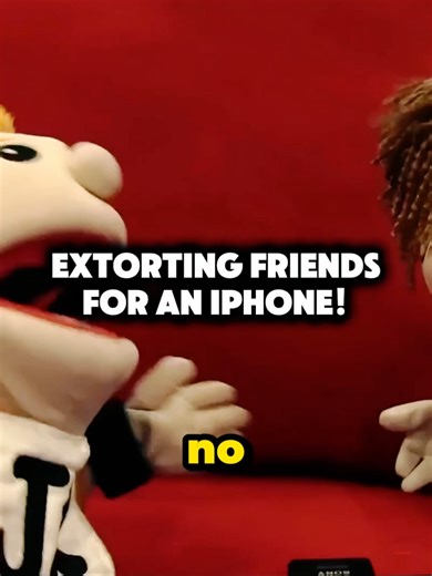 Extorting Friends for an iPhone in Comedy Skit
