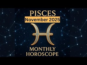 ♓ Pisces November 2025 Horoscope | Love, Career, Health & Lucky Numbers ✨