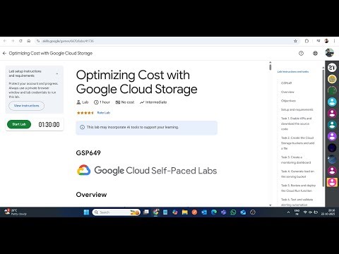Optimizing Cost with Google Cloud Storage || Lab Solution || Google Cloud Arcade 2025