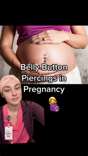 Belly button piercings in Pregnancy from a Labour & Delivery Nurse 🤰 For informational purpises only. Shop my sweater YOGA Global #labouranddeliverynurse #nurselife #registerednurse #bellybutton #piercing #bellypeircing #pregnancy #pregnant #postpartumbody #postpartumrecovery #bodypositivity #womenhealth #newborn #momtobe #firsttimemom #bodylove #childbirth #nurse #greenscreen #stretchmarks