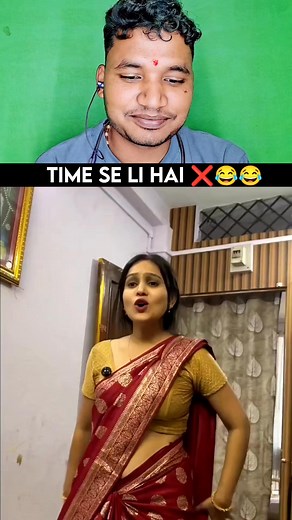 1.5M views · 44K reactions | Time se li ❌ #FunnyVideo #FunnyMemes #Memes #Trending #Viral #Explore #Funny #FunnyReels #Comedy #Laugh #ExplorePage #TrendingReels #Reels #FYP #FYPシ#fypジ | Ritesh Reaction Zone | Facebook