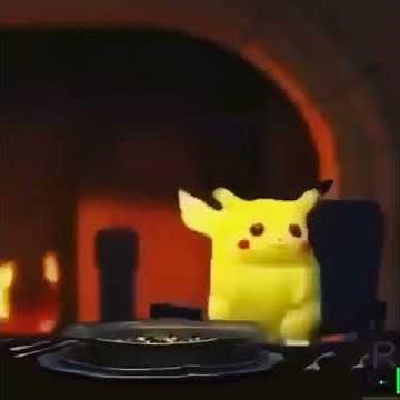 Pikachu Spinning In A Chair In Shrek