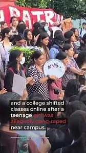 String of rapes in Delhi triggers social campaign for women’s safety | AJ #shorts