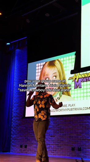 hannah montana trivia night 💁‍♂️✨ #hannahmotanha #trivia #pittsburgh