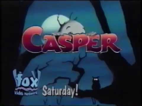 Casper - Fox Kids - Animated Series - Cartoon Commercial - Friendly Ghost (1996)