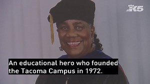 On MLK Day, Tacoma honored Dr. Maxine Mimms, who gave many people of color their first chance at adult education in Tacoma: kng5.tv/TacomaMLKMarch | KING 5