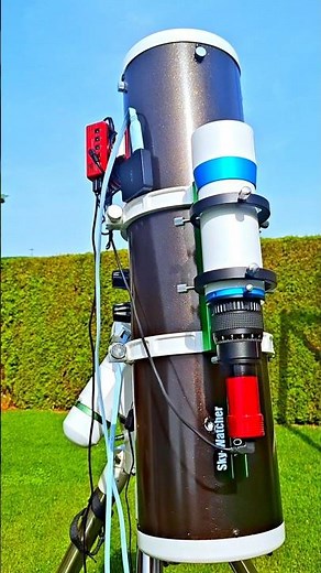 Testing the SkyWatcher HEQ5 Pro during the day: Skywatcher 150PDS