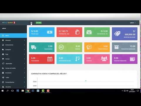 Sistema de gestión de inventario y Punto de Ventas 2018.