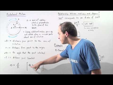 Rotational Motion and Radians