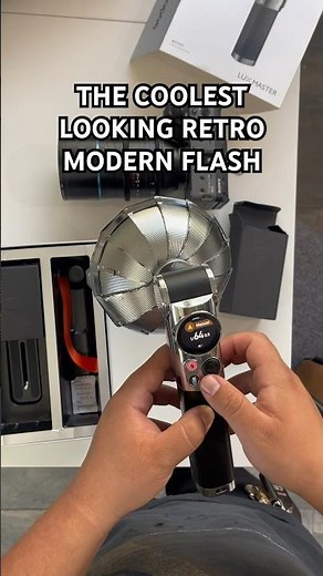 THE COOLEST LOOKING RETRO MODERN FLASH: Godox Lux Series Retro Flash #cameragear #photography #godox