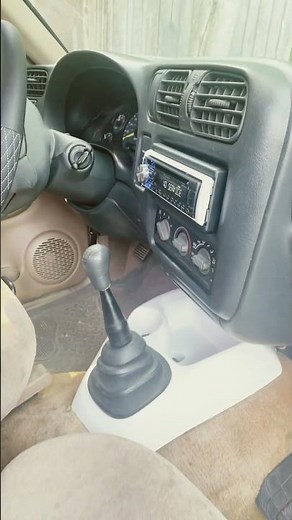 Interior upgrade on chevy S10 👀🔥 #trucks #custom #shorts