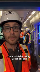 Thanks to @henryonboard for bringing us behind the scenes to see light rail history be made 🥹 link in our comments for the full scoop | Secret Seattle
