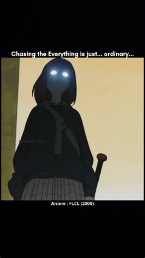 Anime Recommendations.. on Instagram: "Naota's life is forever changed when Haruko, an alien investigator, crashes into his world, sparking a heated conflict between rival forces. As Naota gets caught in the crossfire, he must confront his own budding desires. 🎬 FLCL (Japanese: フリクリ, Hepburn: FURI KURI; pronounced in English as FOOLY COOLY) is an anime created and directed by Kazuya Tsurumaki, written by Yōji Enokido, and produced by the FLCL Production Committee, which consisted of Gainax, Pro