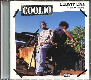 Coolio – County Line / Sticky Fingers (1993, CD)