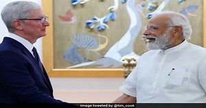 Video | Apple CEO Tim Cook Meets PM Modi