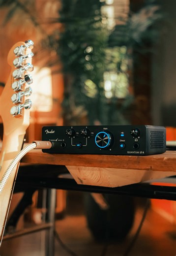 Your new interface is here. Introducing the Fender Quantum LT Series bringing incredible sound quality, modern aesthetics, and flexible I/O to any creative space.⁠ ⁠ Key features:⁠ • Low-latency drivers for real-time recording and monitoring⁠ • MAX-HD mic preamps with 75 dB of gain⁠ • Fender-designed instrument inputs so you can plug and play with confidence⁠ • Flexible I/O for connecting external gear⁠ • Loopback audio routing for easy content creation, streaming, and podcasting.⁠ • Fender Stud