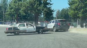 8.9K views · 120 reactions | Auburn PD hosted Emergency Vehicle Operations (EVOC) training at Pacific Raceways. Officers conducted emergency braking maneuvers, certified in Pursuit Immobilization Technique (PIT), and navigated a high-speed obstacle course. After certification was completed, Officers participated in pursuit scenarios on the high-speed track. EVOC training is conducted annually, and it is required by WA State law. #EVOC #APD #Auburn | Auburn WA Police Department | Facebook