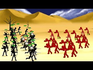 Zombie Stickman Army Tries to Take Over Our Kingdom In Stick War 2 Order Empire!