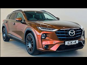 2025 Mazda CX-4 Officially Unveiled | Next-Gen Crossover with Sleek Design & New Features