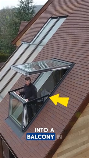 Windows That Transform Into a Balcony Windows that transform into a balcony offer a brilliant way to maximize space and bring fresh air and natural light into any home. With a quick lift and fold, they expand into a compact balcony, enhancing comfort, style, and property value—perfect for home improvement, smart architecture, and real estate upgrades. Credits: denisfaheyconstruction8995 /YT, VELUX Hrvatska /YT, architectanddesign IG #windows #WindowFilm #balcony #balconydecor #house | Today News