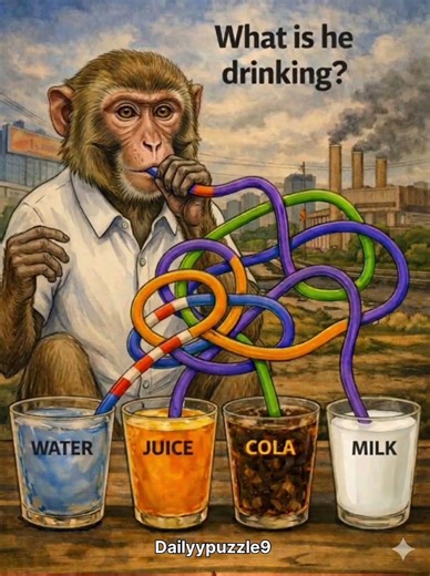 can you tell what he is drinking ✨ #quiz #mindbendingquiz #fungame #puzzlegame #puzzle