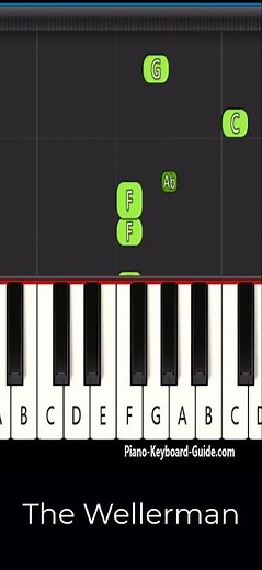 The Wellerman (Sea Shanty) Easy Piano Tutorial - How to Play #Shorts