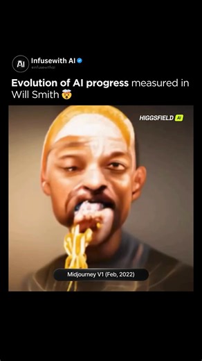 Artificial Intelligence | AI on Instagram: "Kind of wild that Will Smith eating spaghetti is still the go-to reference point for AI progress 😂🍝 But it’s starting to feel too real. Kling 3.0 AI model, available exclusively on @higgsfield.ai, shows how far AI video (and audio) has moved past those early demos. Three years ago, AI video barely existed in any usable form. Now some Higgsfield-made clips don’t read as AI anymore. Hard not to wonder where this lands in another couple of years. What d