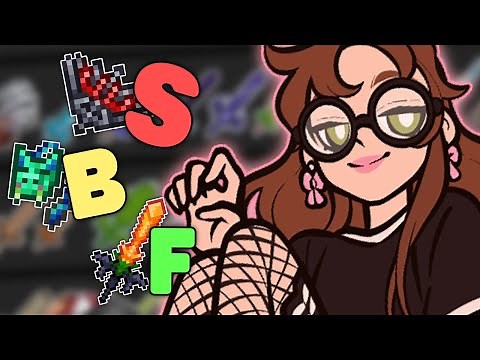 Ranking Every Melee Weapon in Terraria 1.4.4 (UPDATED Tier List)