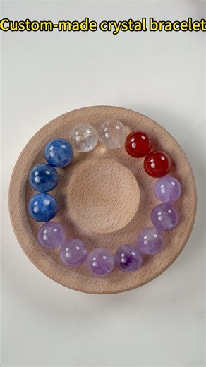 Comfortable crystal bracelet | relaxing ASMR#Crystal #Bracelet #Handmade #HandmadeJewelry #ASMR
