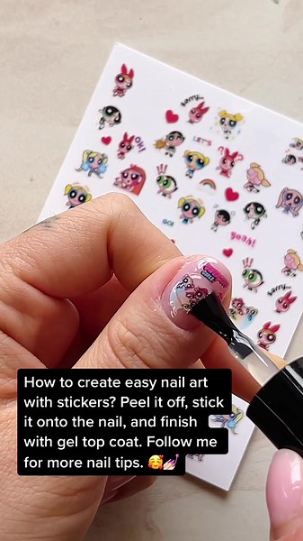 Easy Nail Art with Stickers: How-To Tutorial for Stunning Designs