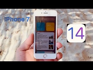 iOS 14 on iPhone 7