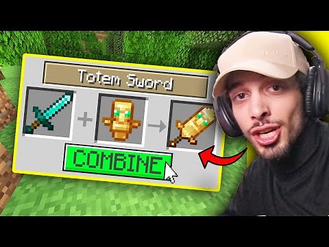 ყველა ნივთის შეერთება შემიძლია?! Minecraft, But You Combine Any Item…