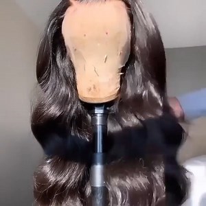 20K views · 30 reactions | Shedding and tangle-free.  Get different Lace Front #Wig hairstyles here: https://moonhair.en.made-in-china.com/product/idDAzIpGHYWF/China-100-Virgin-Brazilian-Human-Hair-Body-Wave-Kinky-Curly-Wig-360-Lace-Front-Wig.html?utm_source=facebook&utm_medium=free&utm_campaign=20211026-1-lacewig #wigs #lacewig #hairextensions | Made-in-China.com | Facebook
