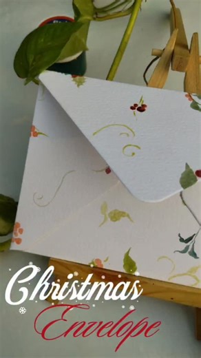 Yanie⁷ on Instagram: "DIY Christmas 🎁🎄 Envelope ✉️ Christmas , Christmas diy, Christmas envelope , holiday craft #christmascrafts #christmasenvelopes #diyenvelope #craftreels #holidaycrafts #ohuhutinyholiday #createwithdeli less"
