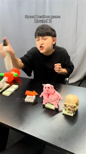 28K views · 538 reactions |  Speed Beatbox x Beatbox Money Game! Can you keep up with the rhythm?  #SpeedBeatbox #BeatboxMoneyGame #BeatboxChallenge #GuessTheSound #BeatboxBattle #BeatboxGame #ViralReels #BeatboxFun #MusicChallenge #BeatboxTalent | 肉肉說了算 - 89tms98 | Facebook