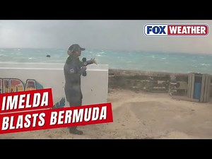 Tropical-Storm-Force Winds Blast Bermuda As Hurricane Imelda Pulls Away