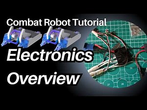 How do Electronics in a Combat Robot Work | 3lb combat robot electronics overview