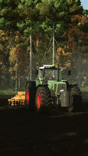 Grubbing with the Fendt 850 Favorit 🚜💨💪🔥 #farmingsimulator25 #LS25 #Farming #Fendt #Kuhn