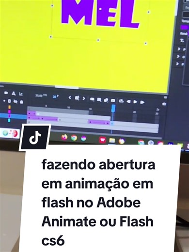 fazendo abertura em animação em flash no Adobe Animate ou Flash cs6 #flashanimation #mel #mimieraul #adobeanimate #adobeflash