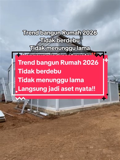 Rumah Modular Siap Pakai 2026 — Instan, Tanpa Debu