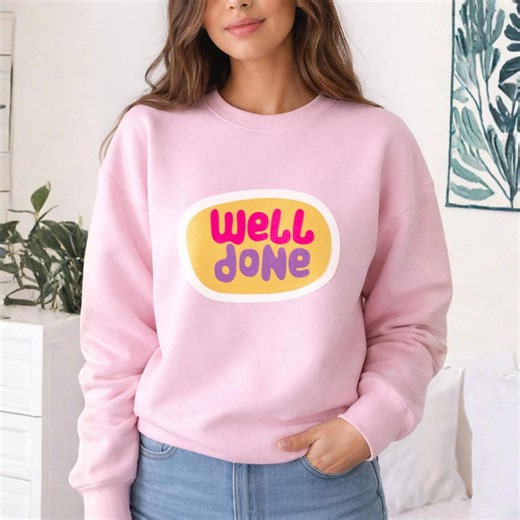 Well Done SVG – Reward Sticker Quote Design - Etsy