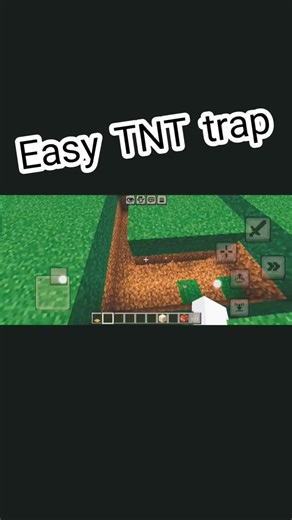 Easy TNT trap#coversong #gaming #minecraft ###@karan-g2k6w