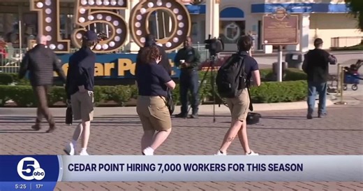 Cedar Point looks to hire 7,000 seasonal workers