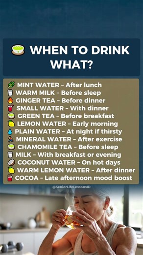Best Time to Drink Water (Seniors Must Know!)
