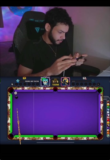 IMPOSSIBLE Trickshot Compilation‼️ √ BEST 8 Ball Player ✔️ #8ballpoollive #miniclip #pedro8bp #kissshot #CapCut