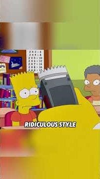 Bart always plays pranks on the teachers at school. #anime #animerecap #TheSimpsons