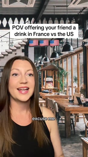 69K views · 1.8K reactions | POV trying to buy your friend a drink in France vs the US #france #french #usa #american #cultureshock #friends | Roya | Facebook