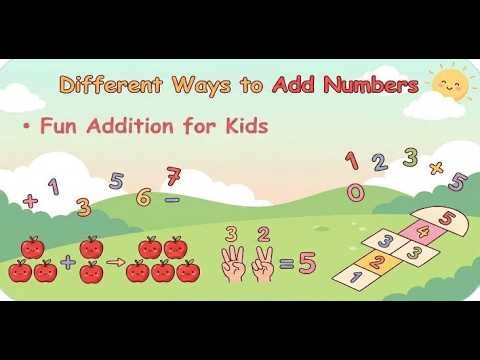 3 Simple Ways to Learn Addition I Try These 3 Simple Methods! ✨