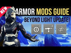 Destiny 2 ARMOR MODS GUIDE / HOW TO USE THEM / BUILD RECOMMENDATIONS!